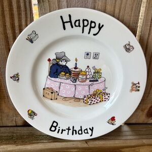 Vintage 70s Coalport Paddington’s Birthday Plate
